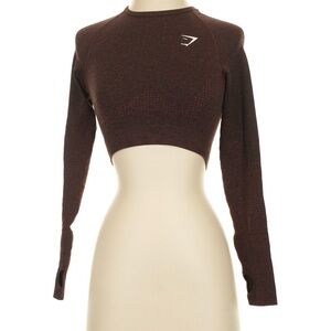 Gymshark brown long sleeve